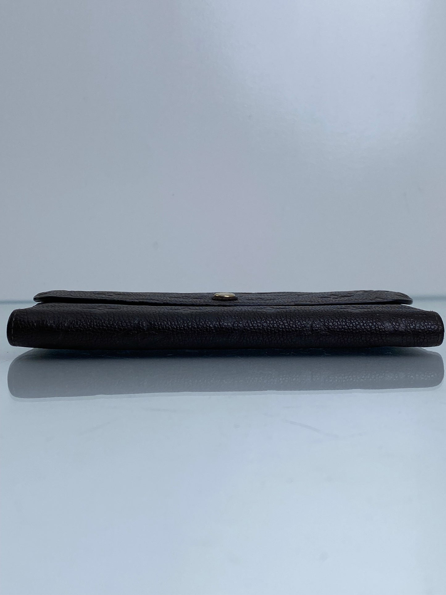 Louis Vuitton Brown Empreinte Virtuose Wallet GHW