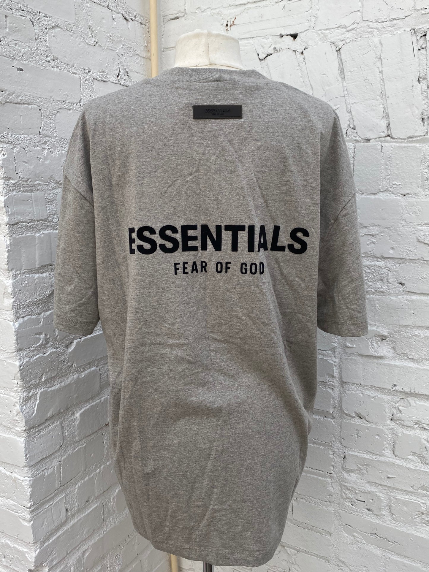 Essentials Fear of God Grey T-Shirt, L