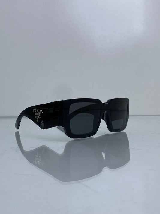 Prada Black Triangle Sunglasses