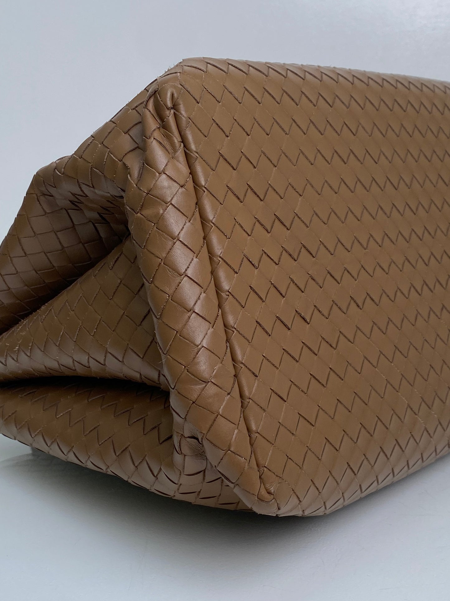 Bottega Veneta Brown Intrecciato Roma Tote Bag RHW
