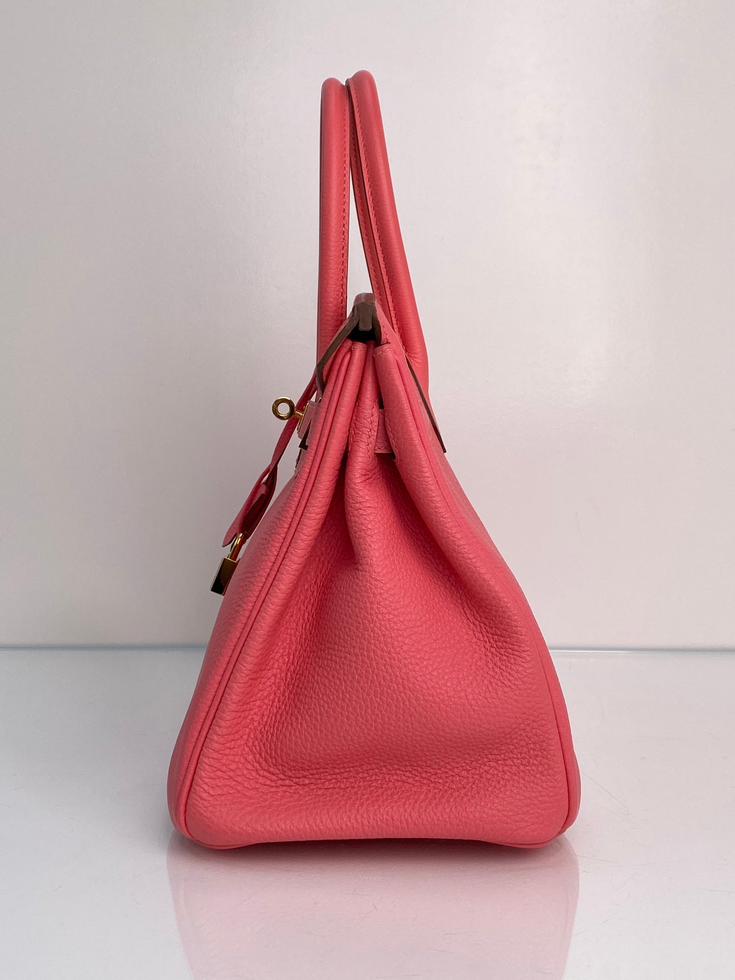 Hermes Birkin 30 Rose Lipstick Togo GHW #P