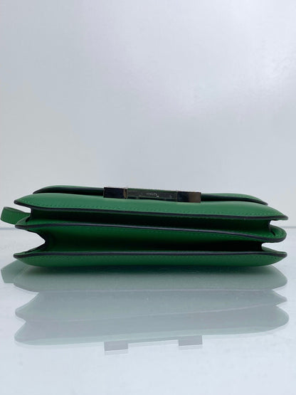 Hermes Constance 18 Green Calf PHW
