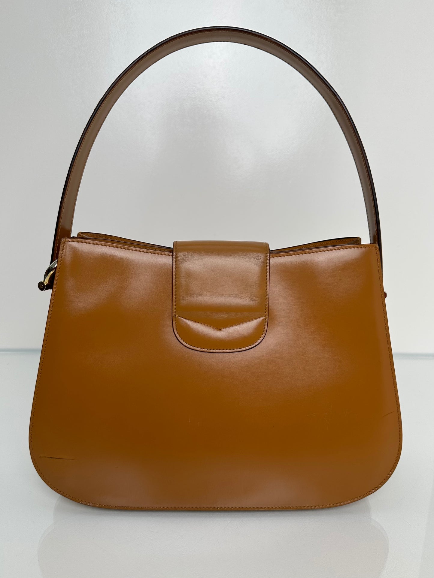 Celine Gold Calfskin Shoulder Bag GHW (As Is)