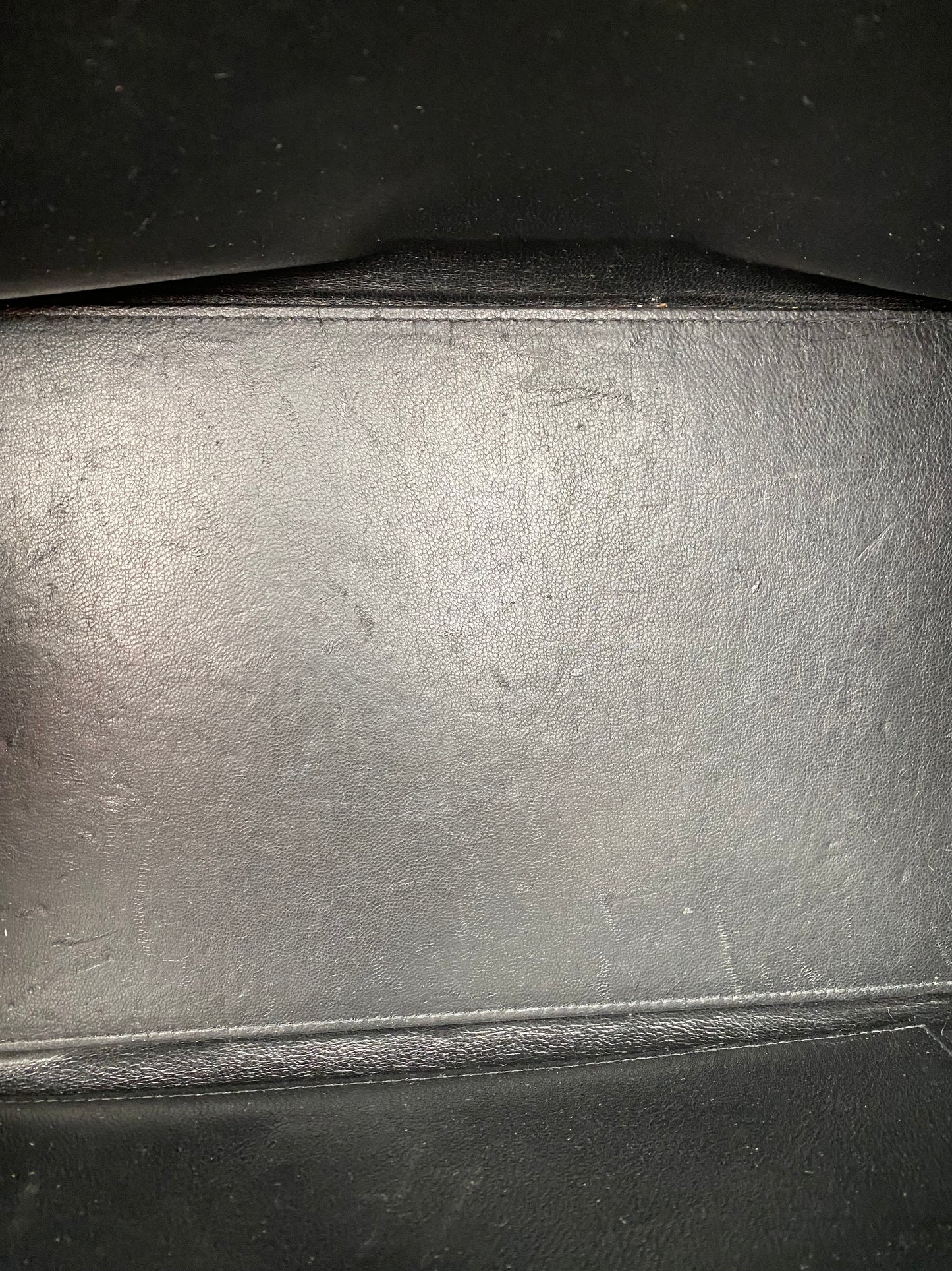 Chanel Vintage Black Patent Quilted Tote Bag GHW