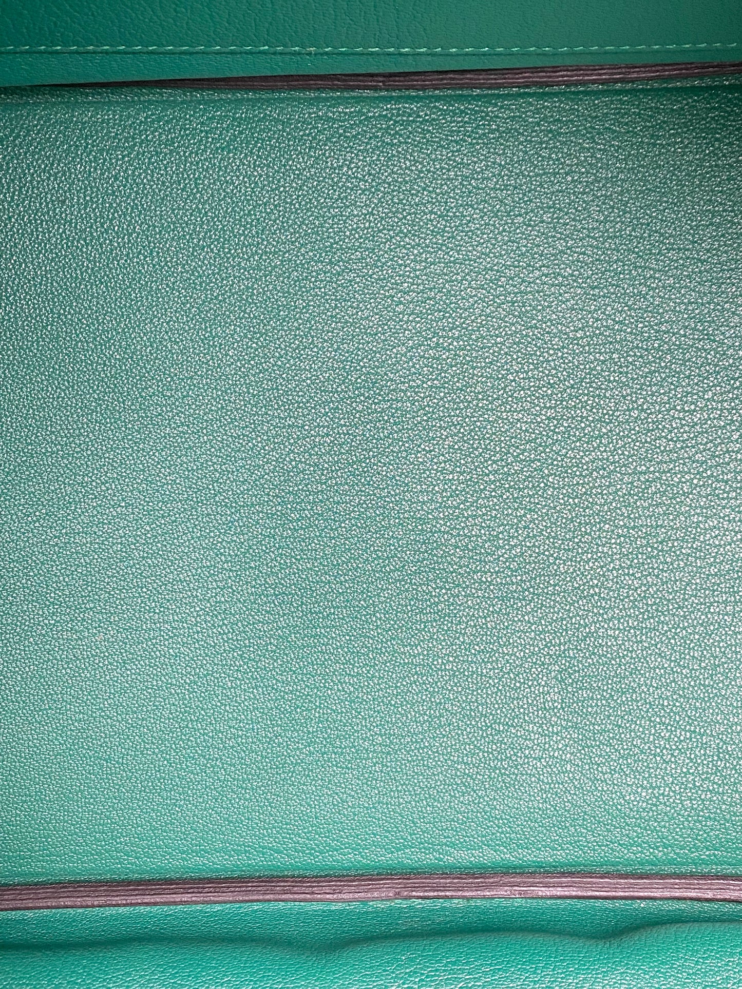 Hermes Birkin Malachite Togo GHW #Q