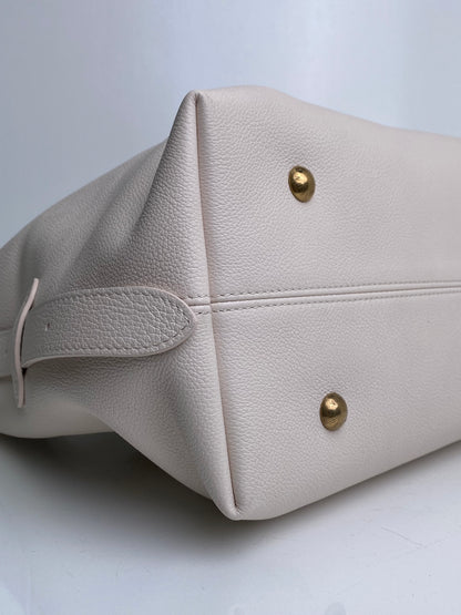 Louis Vuitton V Quartz Gris Low Key Hobo MM Bag GHW