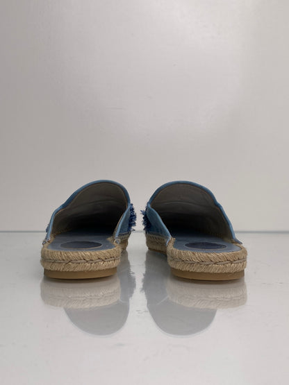 Rene Caovilla Denim Espadrilles, 39