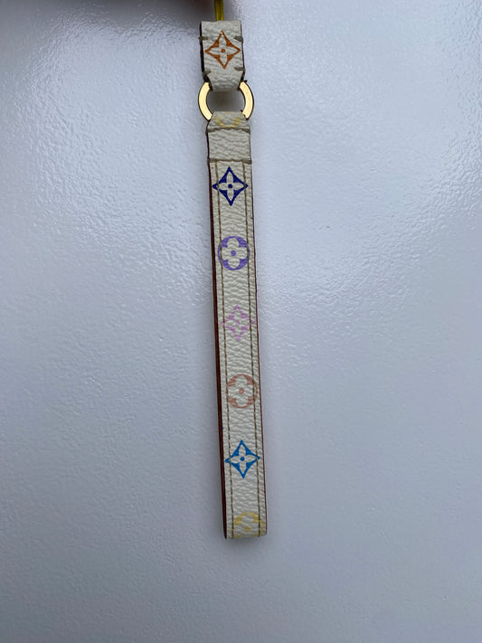 Louis Vuitton x Takashi Murakami Rainbow Monogram Leather Keychain