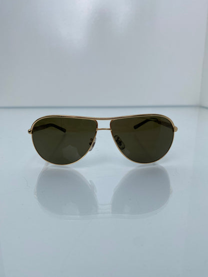 Chopard Gold Aviator Sunglasses