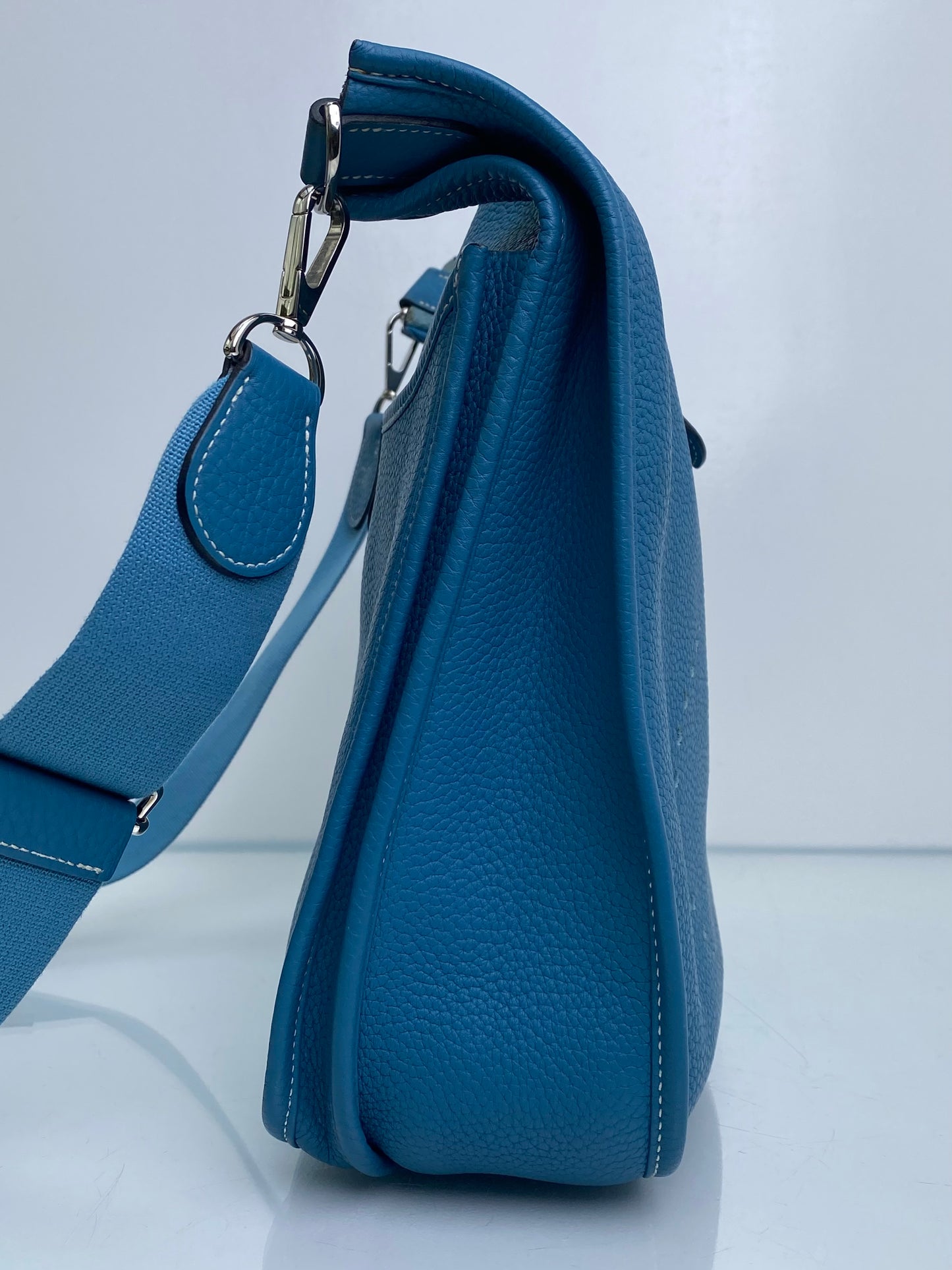 Hermes Evelyne GM I Bleu Jean Clemence PHW