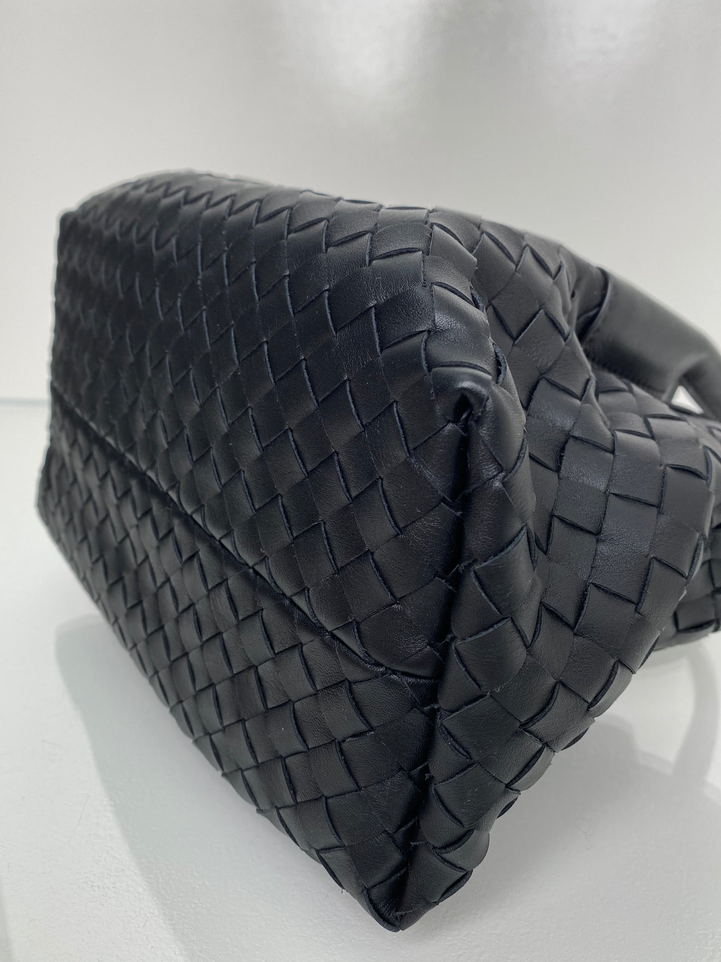 Bottega Veneta Black Small Pinacoteca Bag GHW