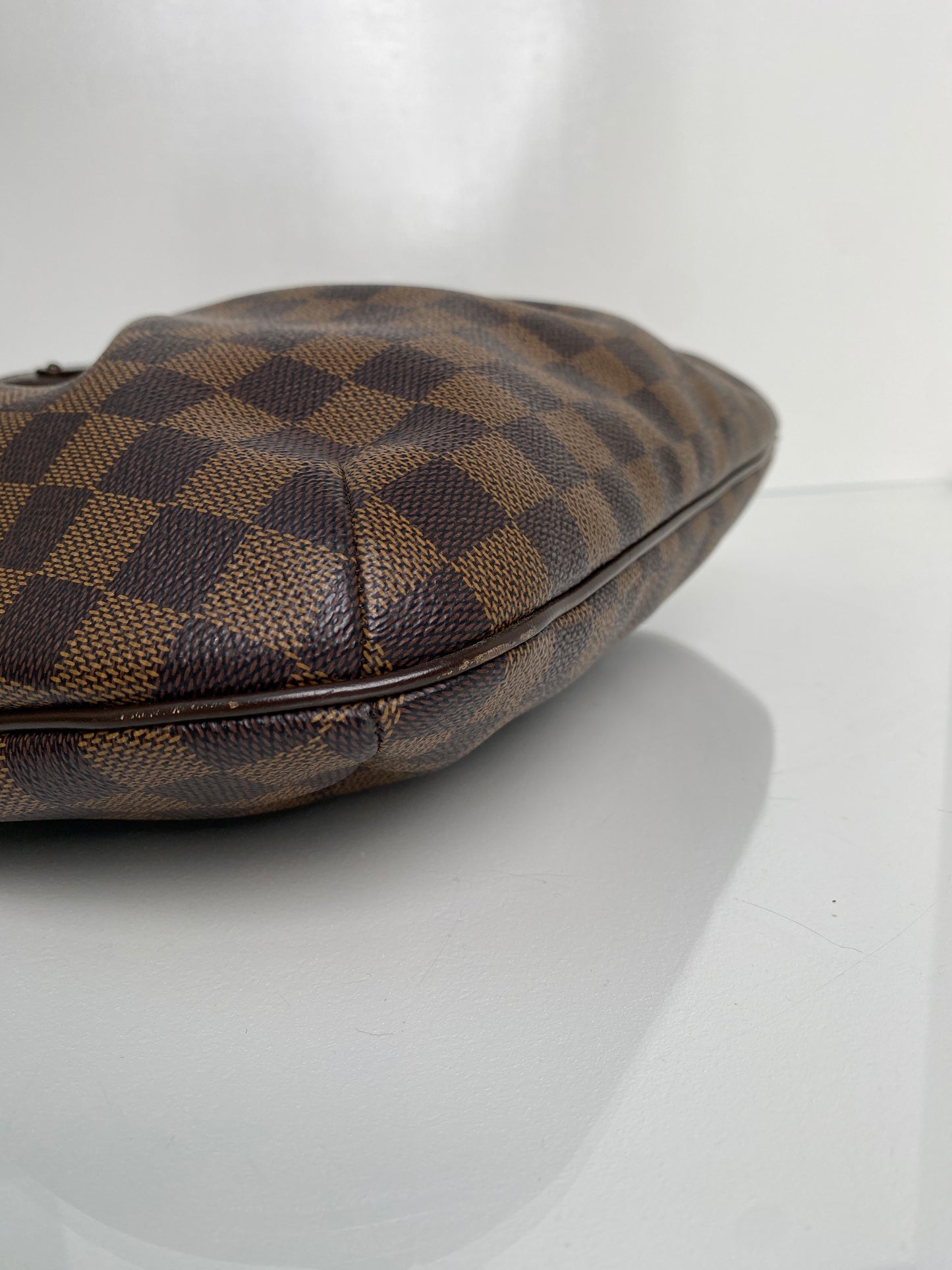 Louis Vuitton Damier Ebene Bloomsbury Crossbody Bag.