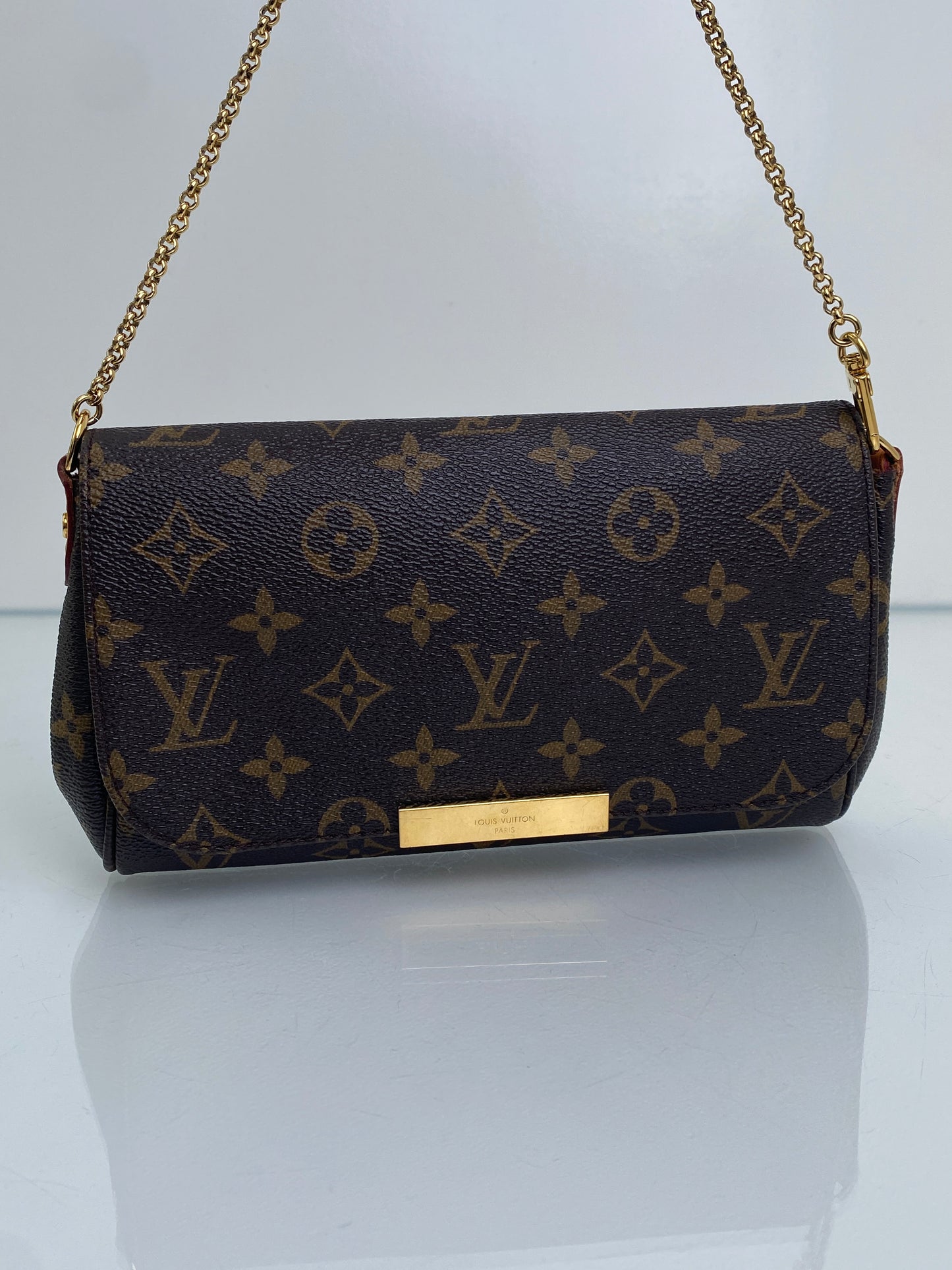 Louis Vuitton Monogram Canvas Favorite PM Crossbody Bag GHW