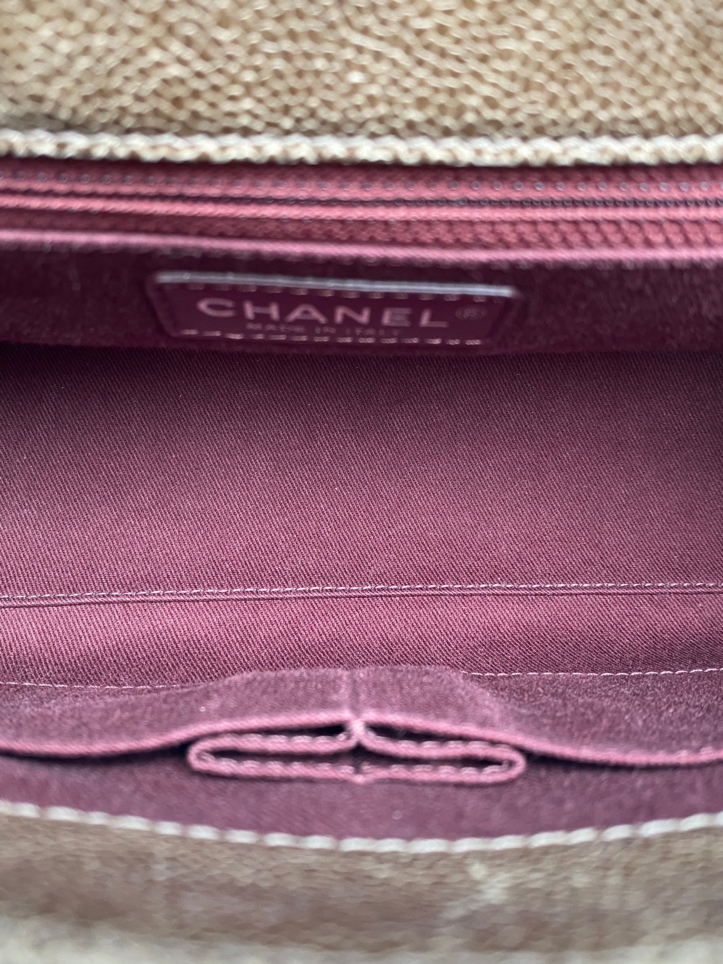 Chanel Brown Crave Jumbo CC Flap Bag SHW #19