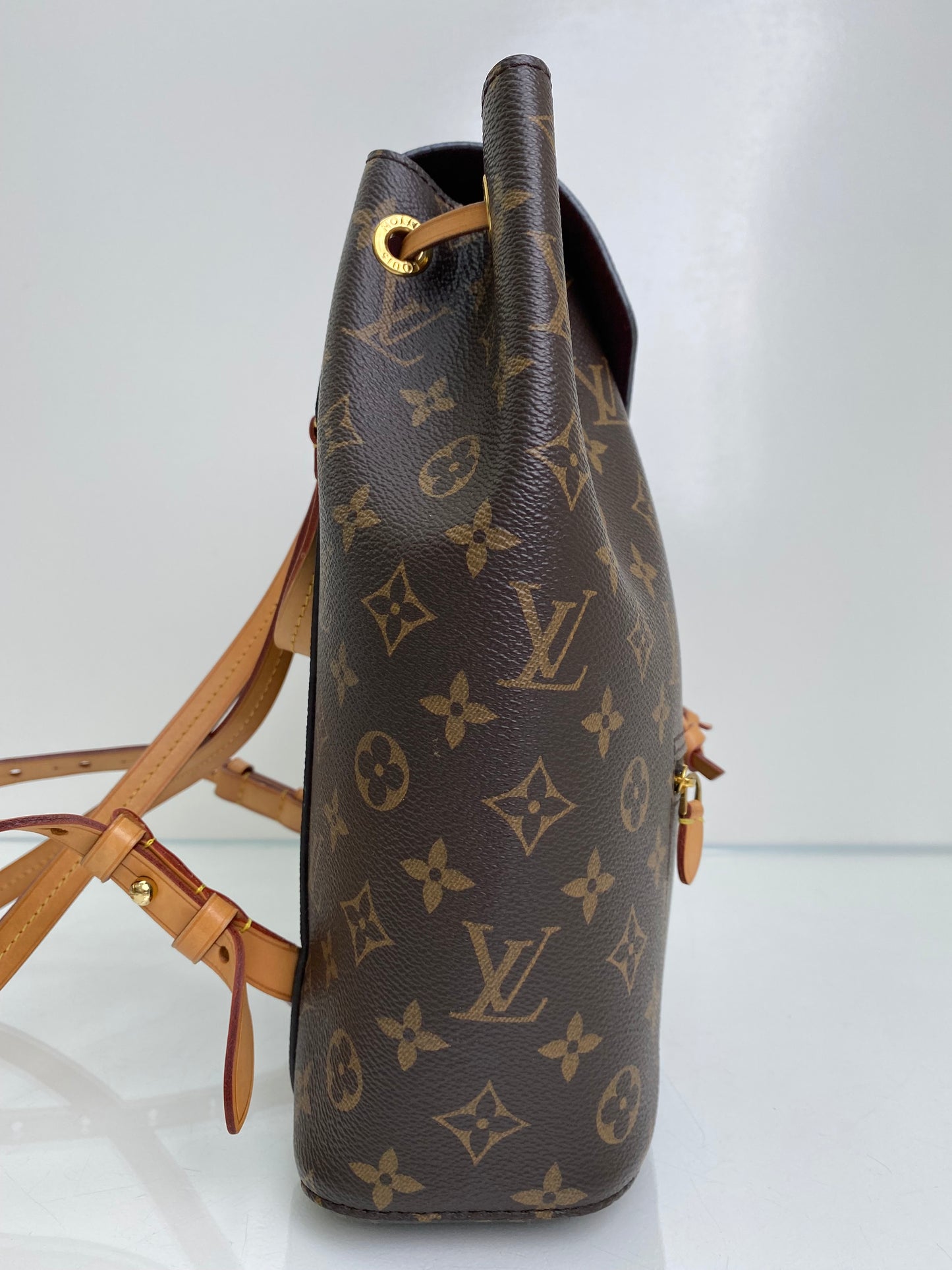 Louis Vuitton Monogam Mountsouris Backpack GHW