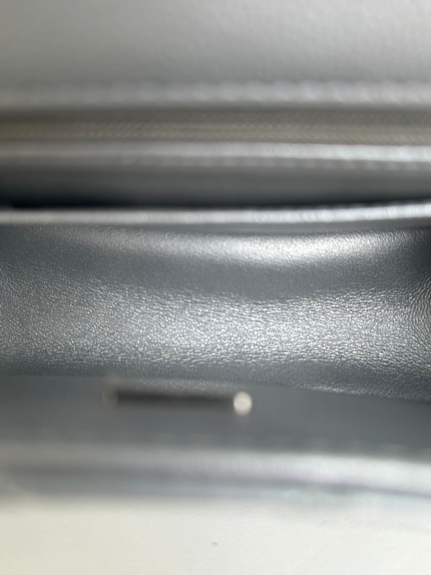 Chanel Re-issue Small Silver Flap SHW