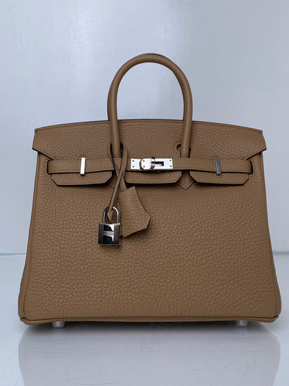 Hermes Birkin 25 Chai Togo PHW #U