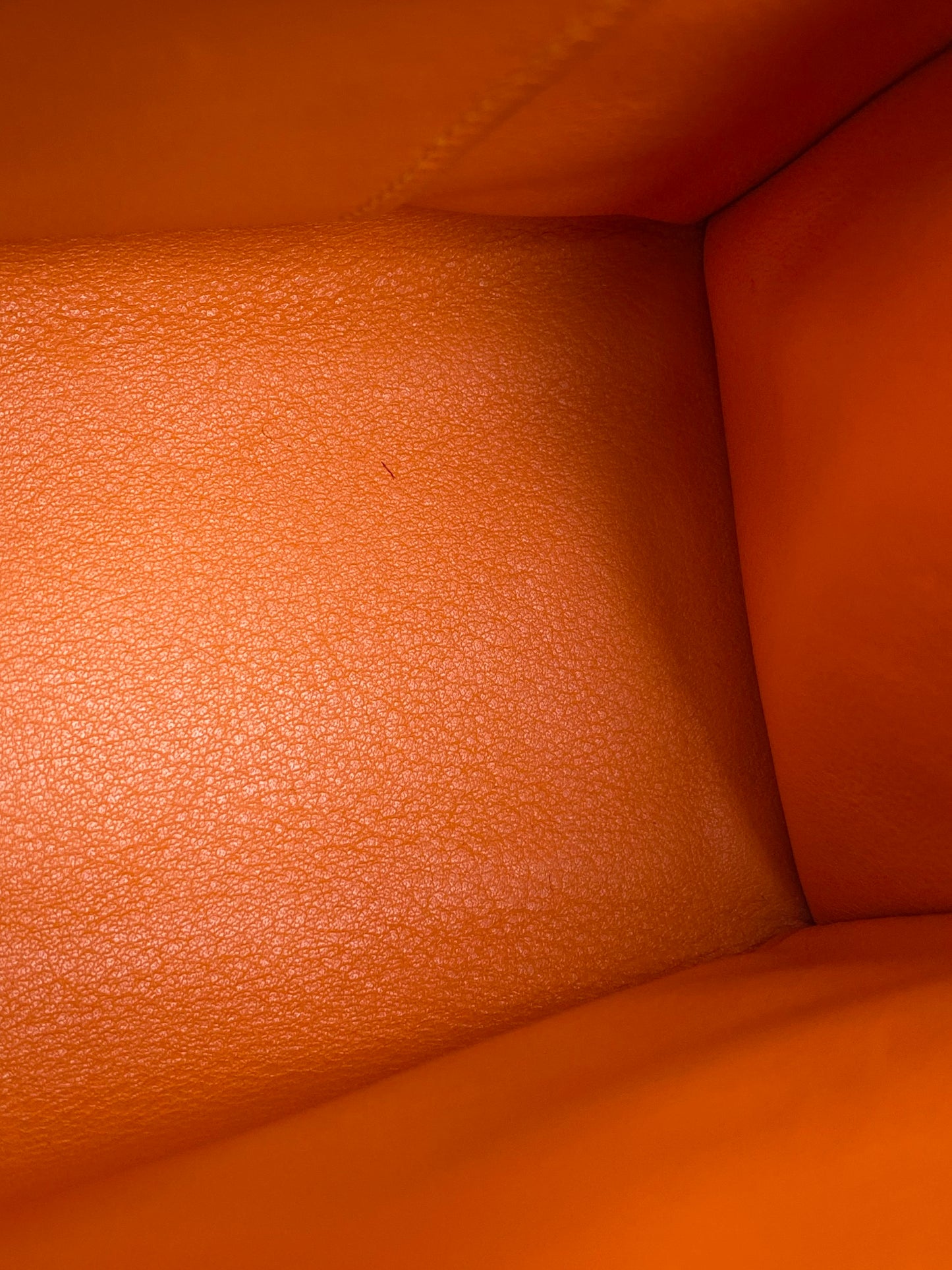 Hermes Kelly Pochette Orange Swift GHW #N