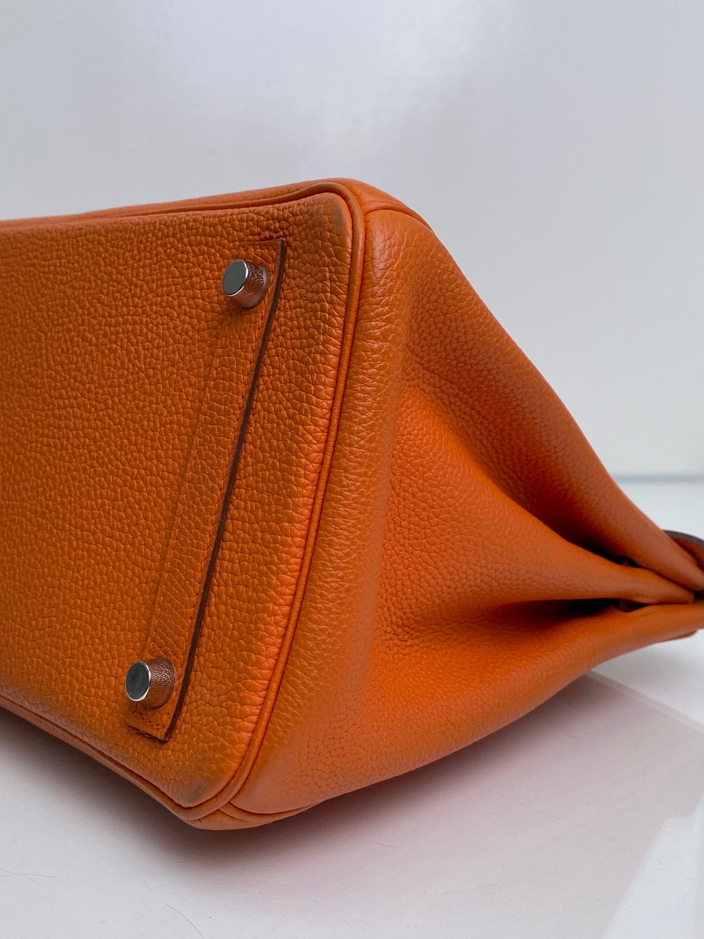 Hermes Birkin 30 Orange Togo PHW