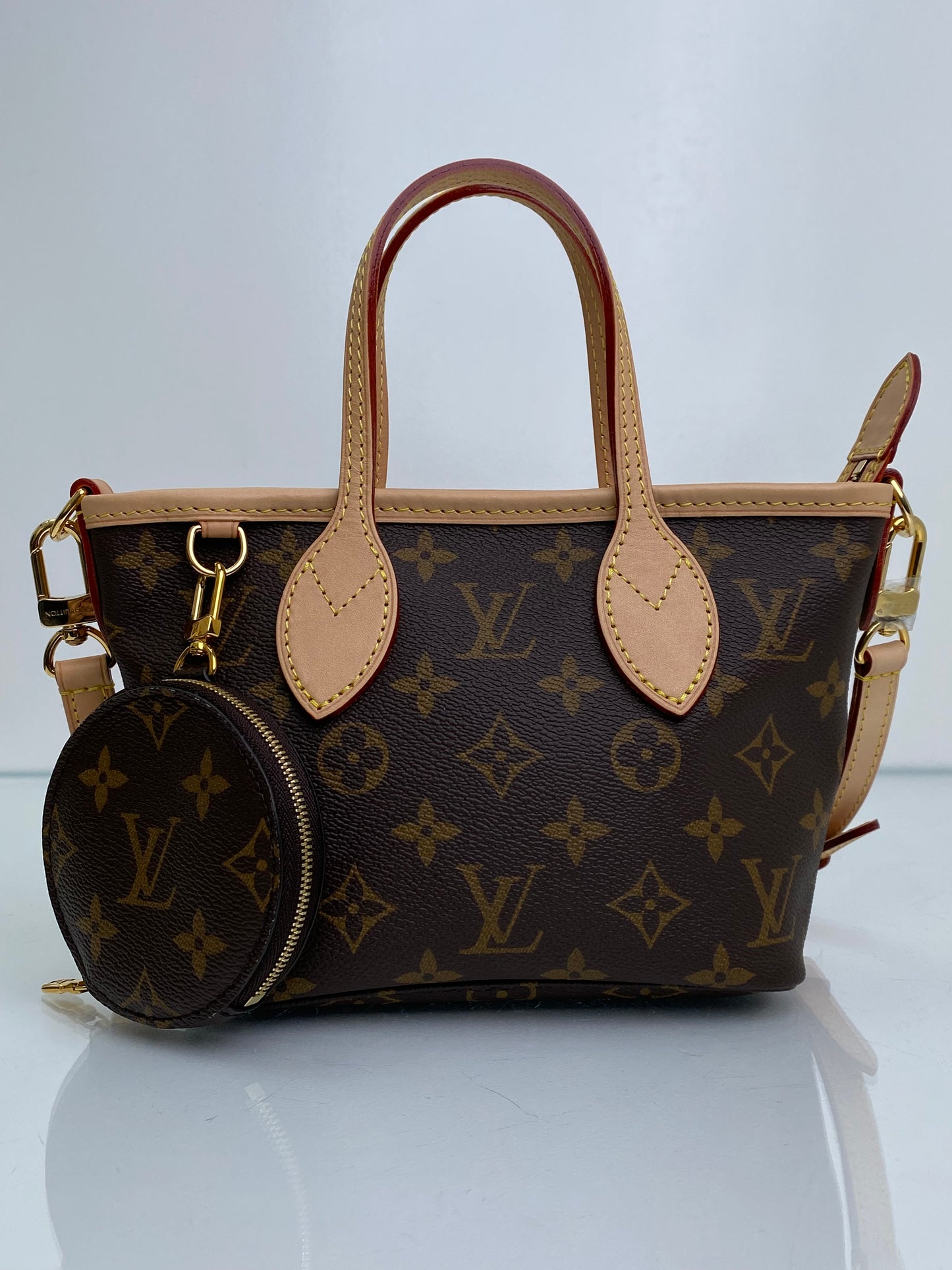 Louis Vuitton Monogram Canvas Neverfull BB Bag GHW