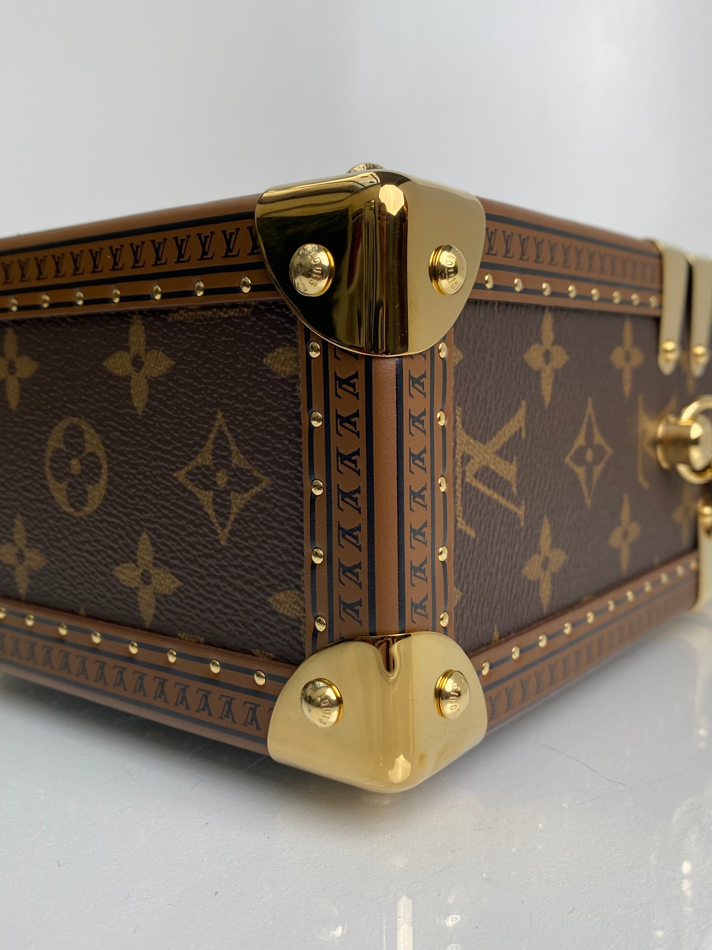 Louis Vuitton Monogram Canvas Camera Box Crossbody GHW