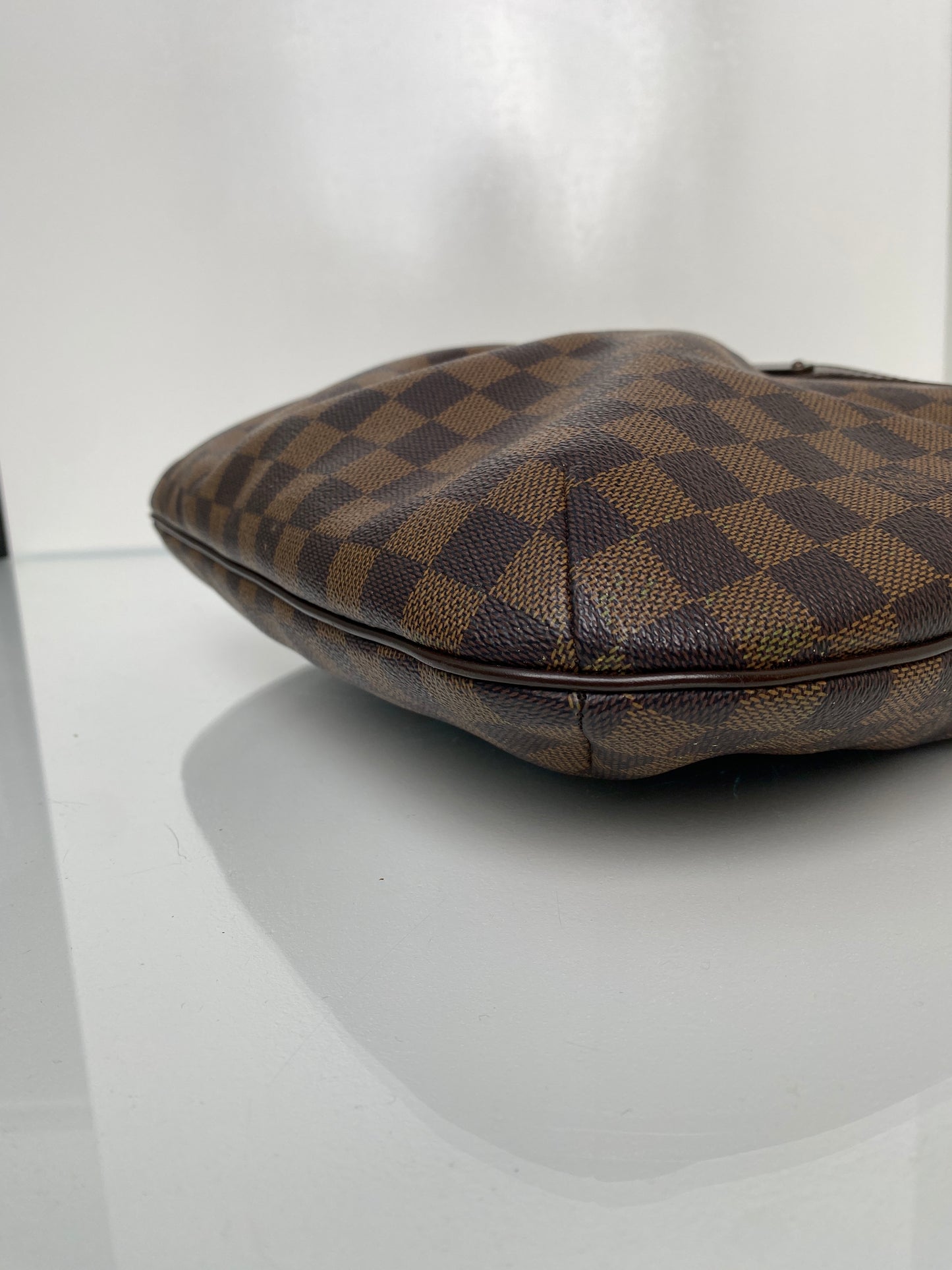 Louis Vuitton Damier Ebene Bloomsbury Crossbody Bag.