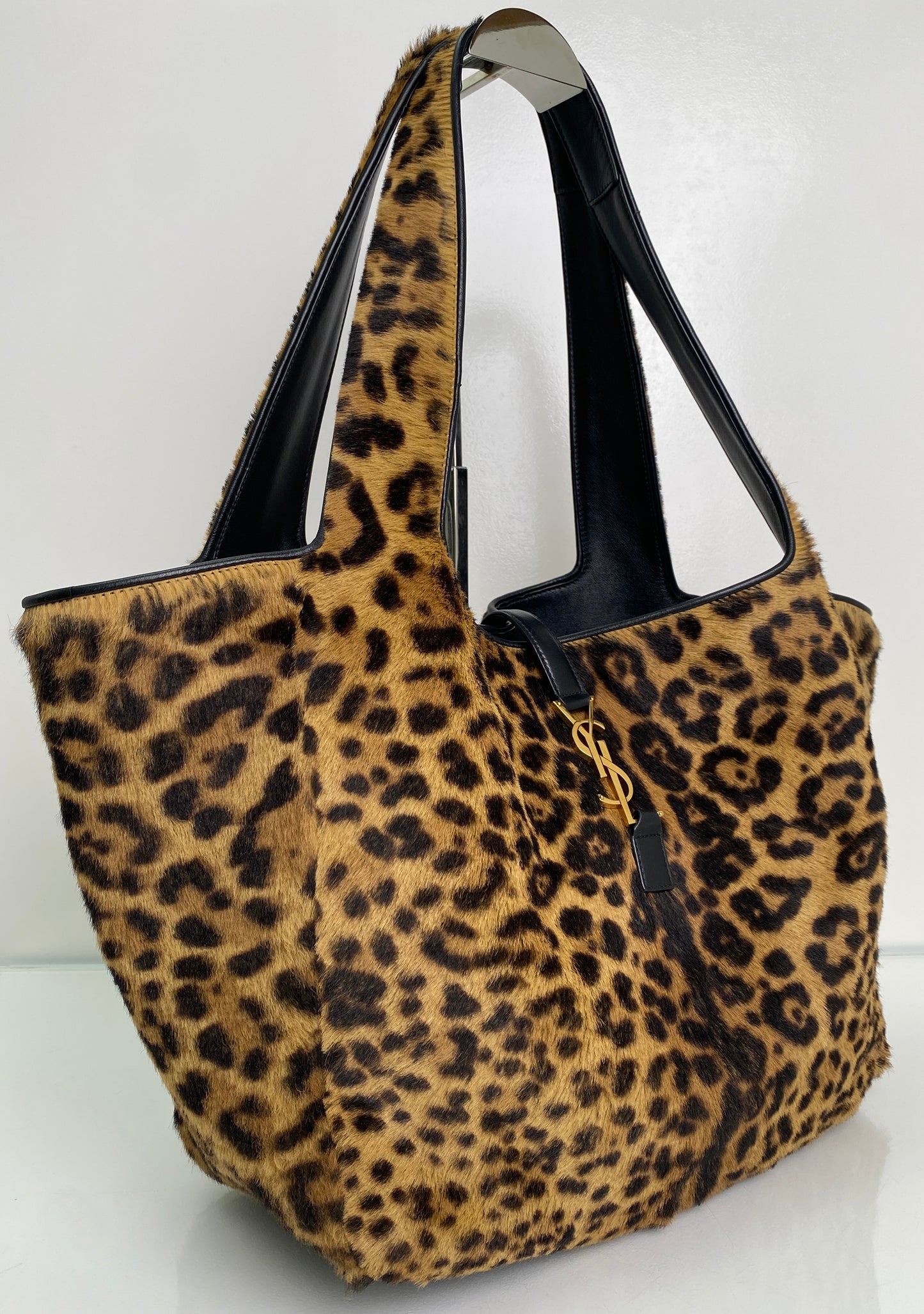 Saint Laurent Le 5 a 7 Bea Bag Pony Hair GHW