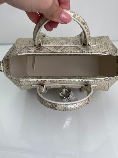 Givenchy Mini Antigona Lock Snakeskin Bag SHW