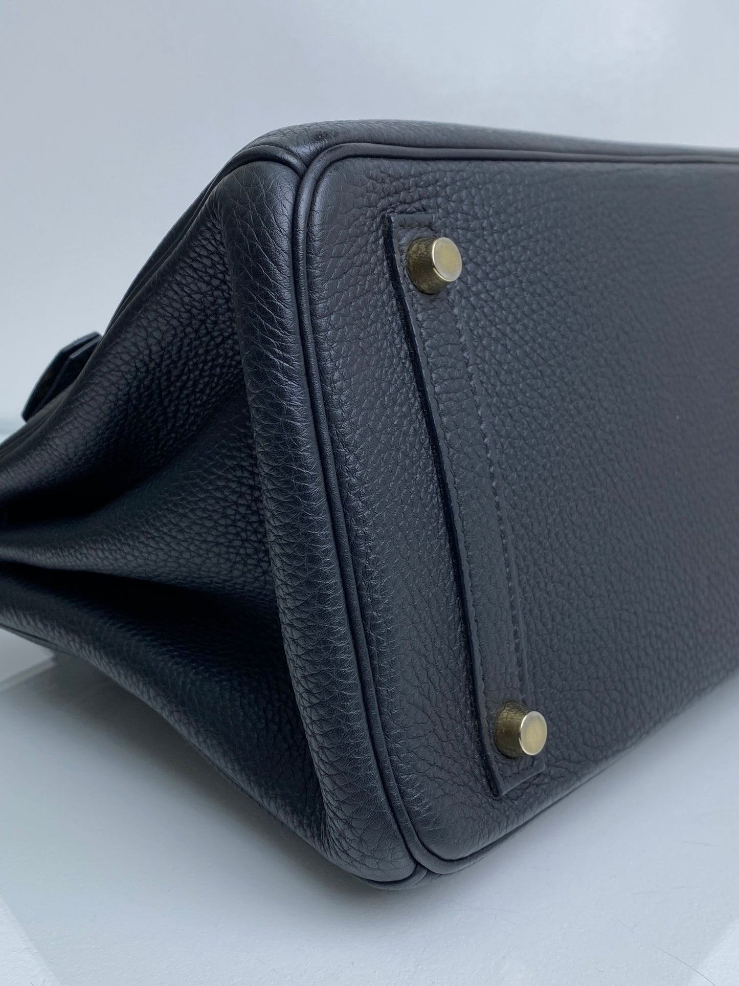 Hermes Birkin 30 Black Togo GHW #R