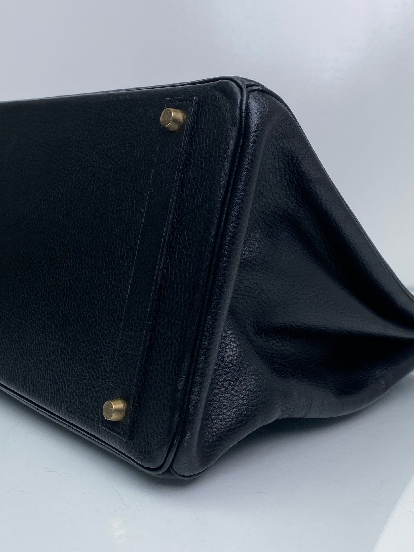 Hermes Birkin 40 Black Togo GHW #C