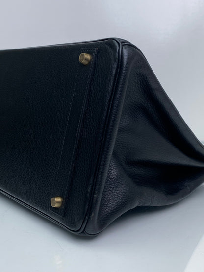 Hermes Birkin 40 Black Togo GHW #C