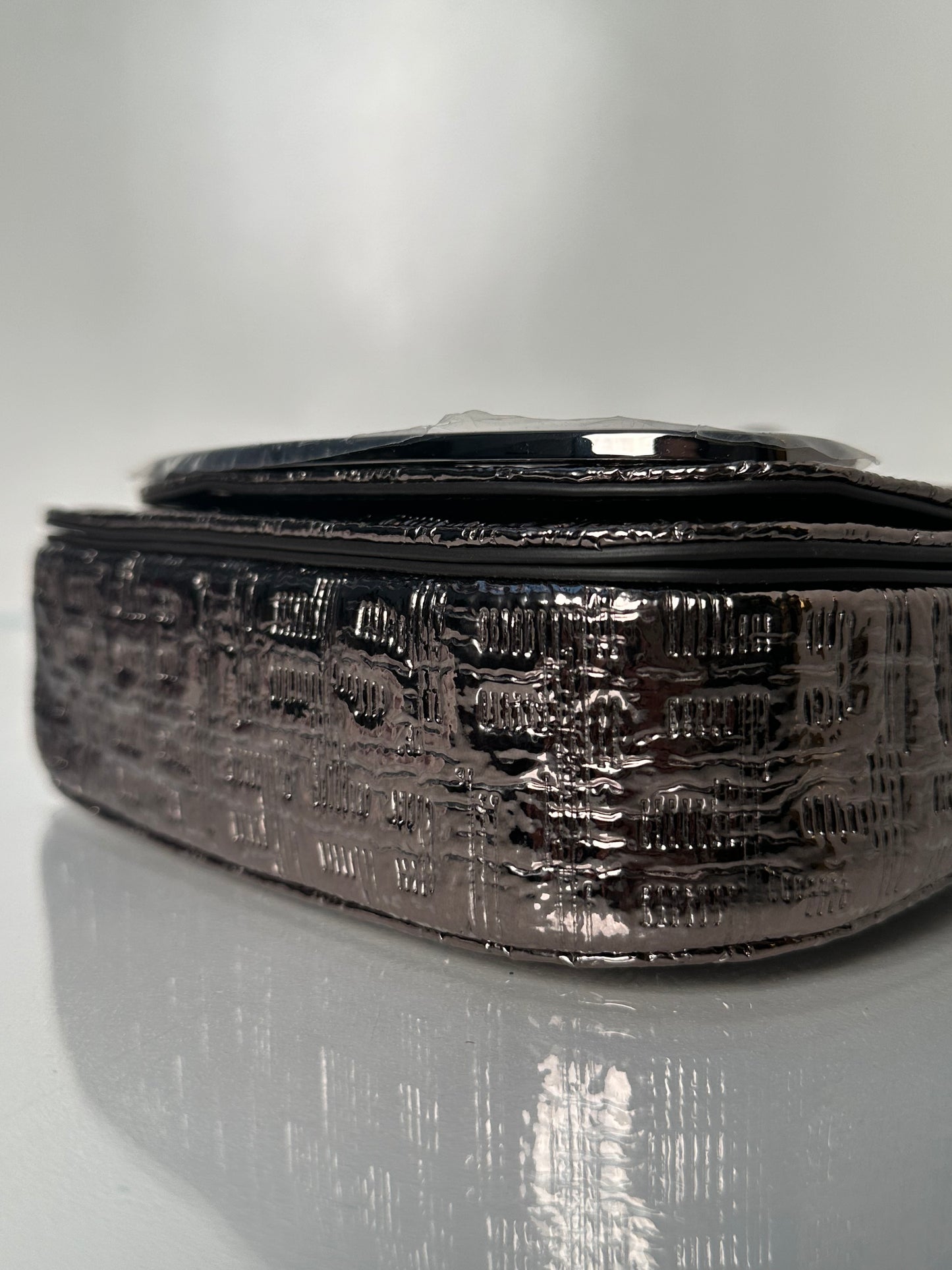 Diesel Metallic Logo Shoulder Bag SHW