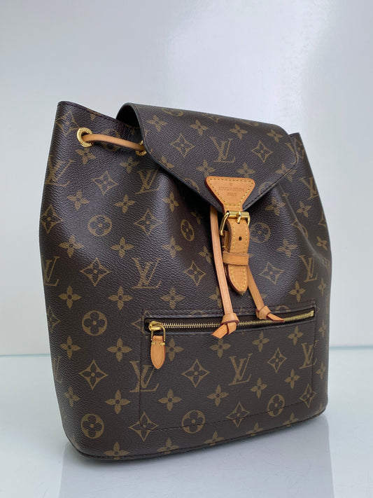 Louis Vuitton Monogam Mountsouris Backpack GHW