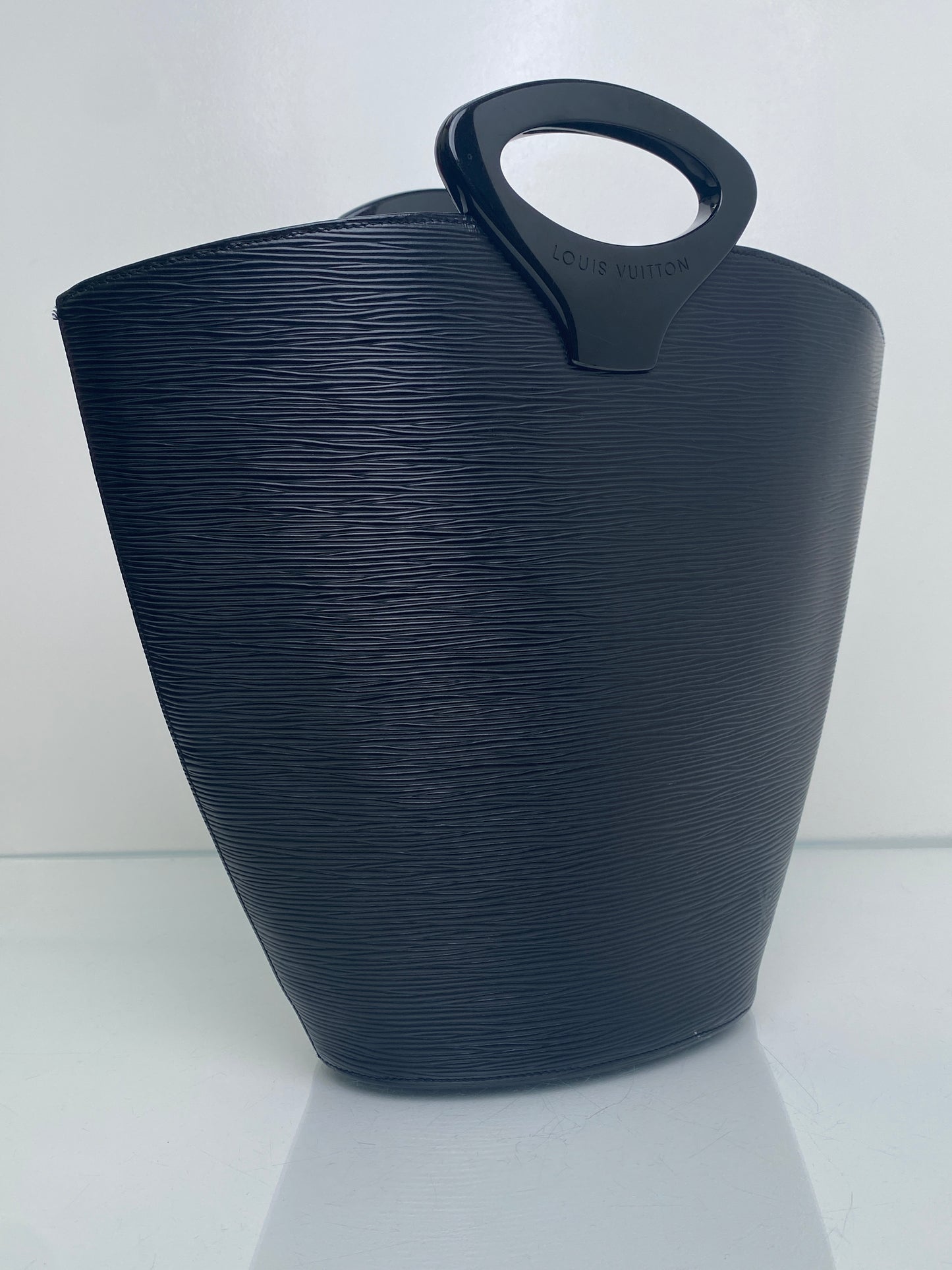 Louis Vuitton Black Epi Bucket Tote Bag