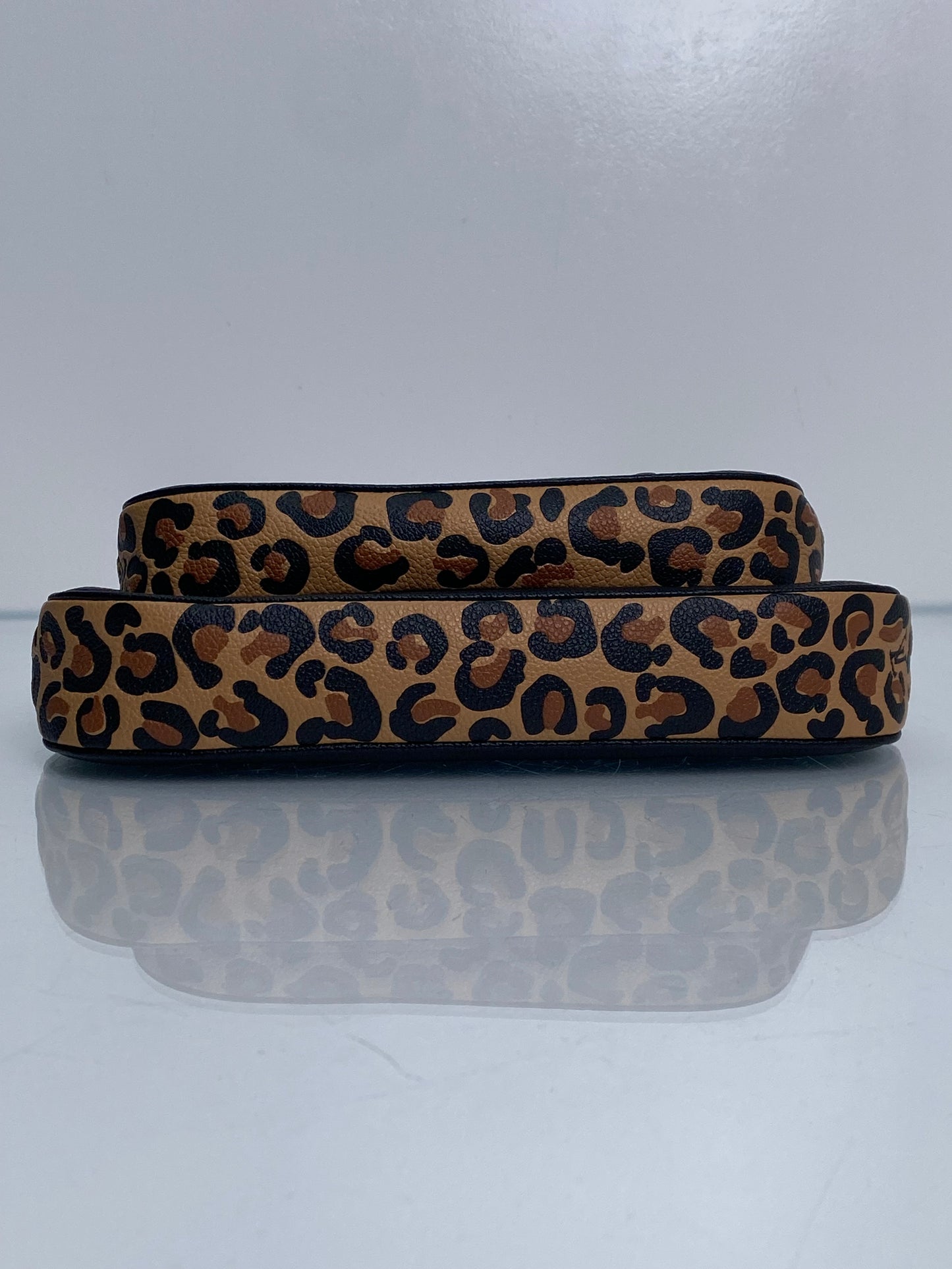 Louis Vuitton Black & Cheetah Giant Monogram Empreinte Multipochette Bag GHW