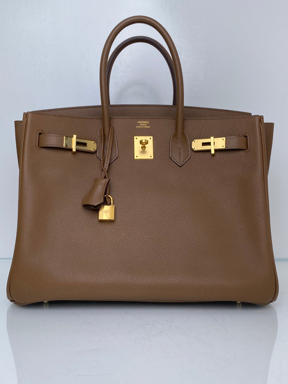 Hermes Birkin 35 Alezan Togo GHW #N