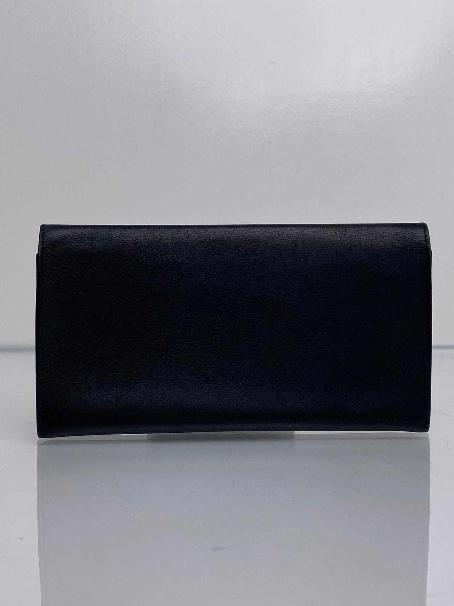 Dior Vintage Black Long Wallet