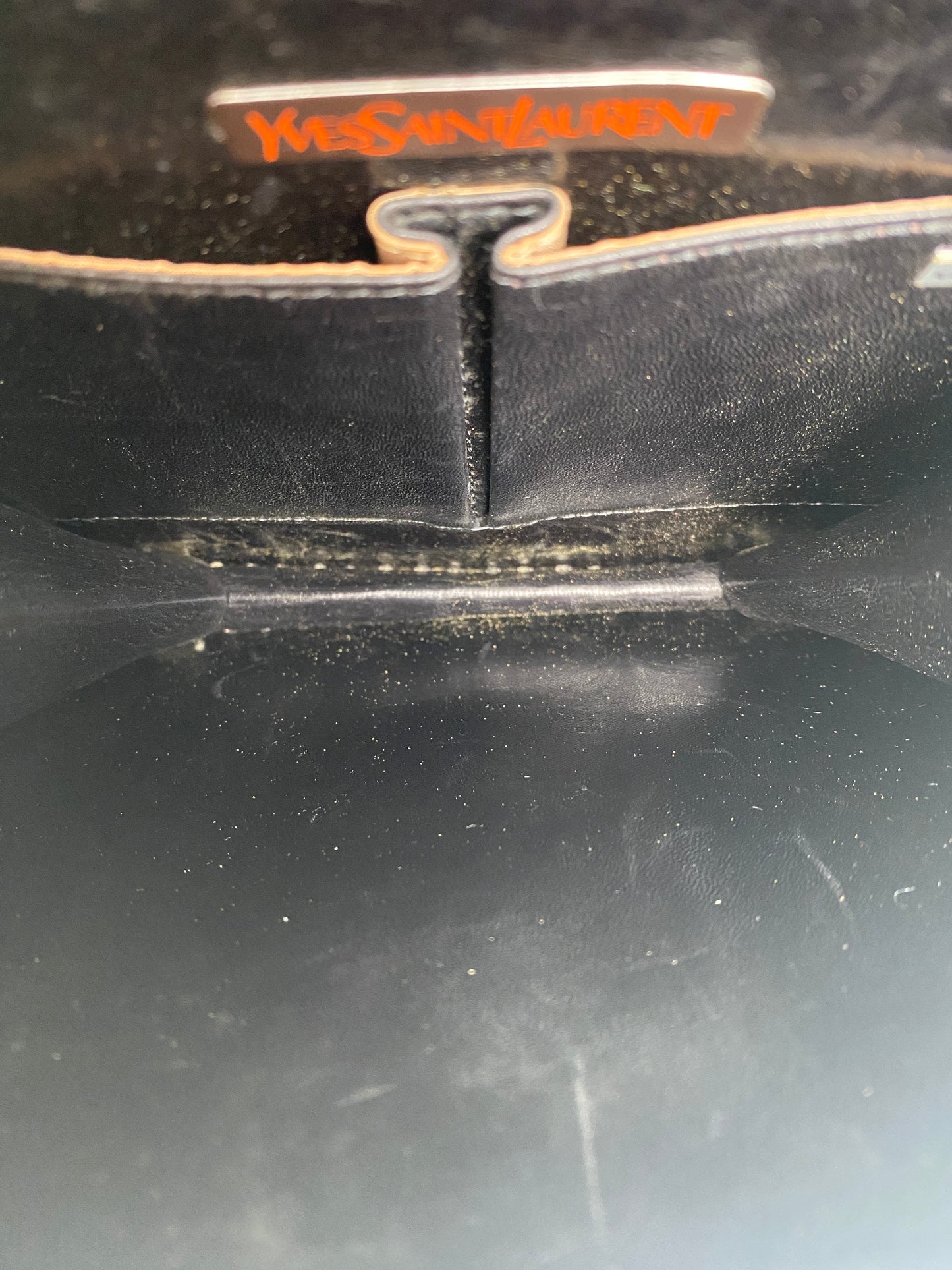 Saint Laurent Vintage Exotic Tassel Crossbody Bag, As is