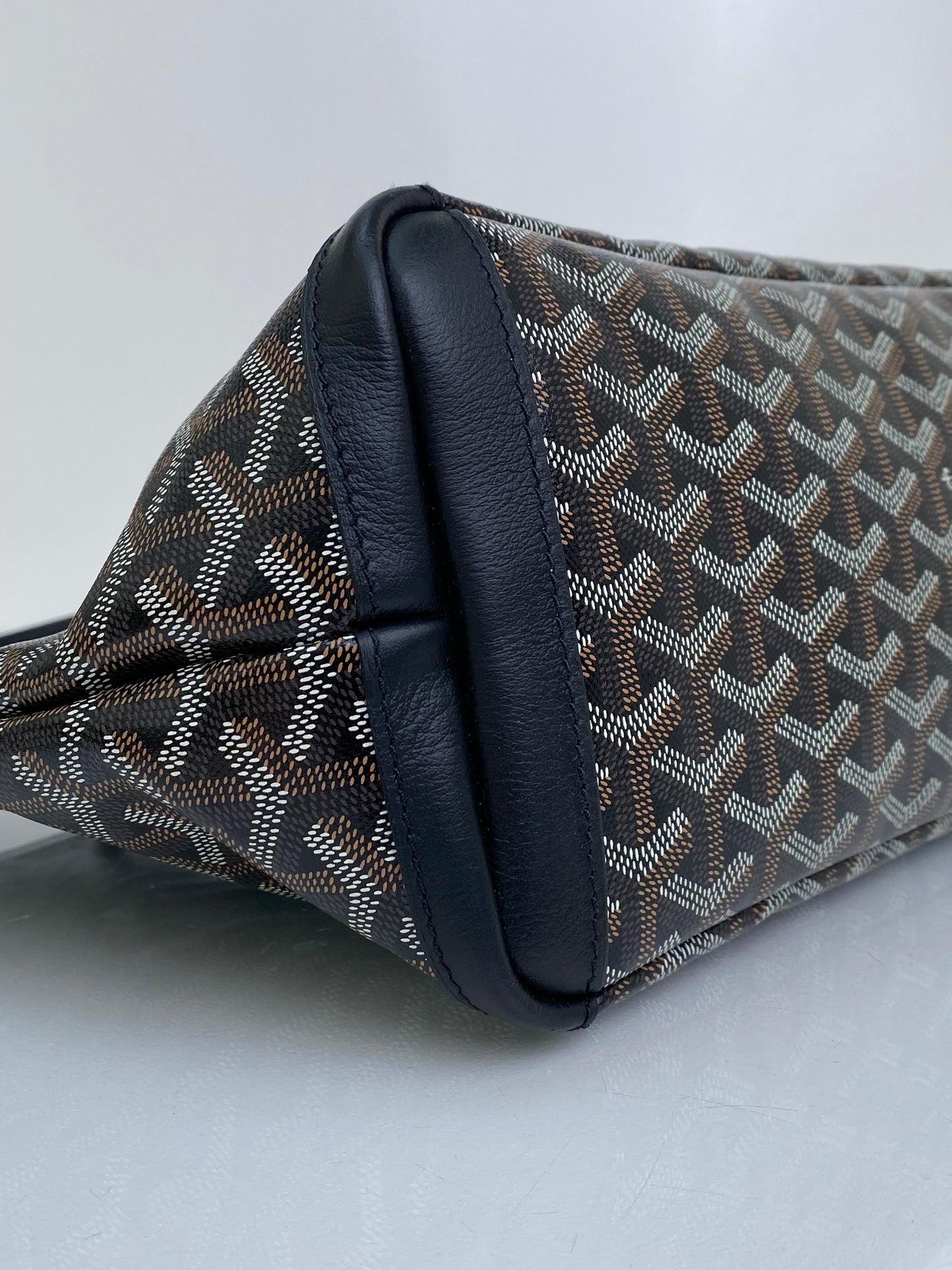 Goyard Black Artois PM Bag SHW
