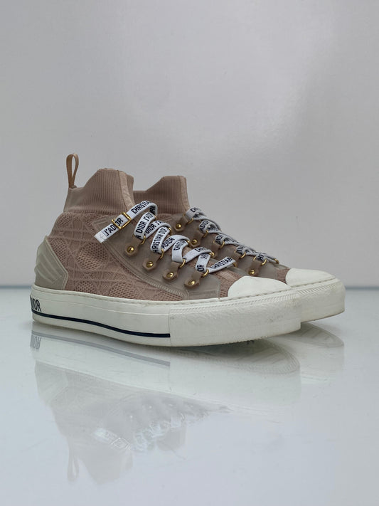 Christian Dior J’adior Blush Cannage Hightops, 38.5