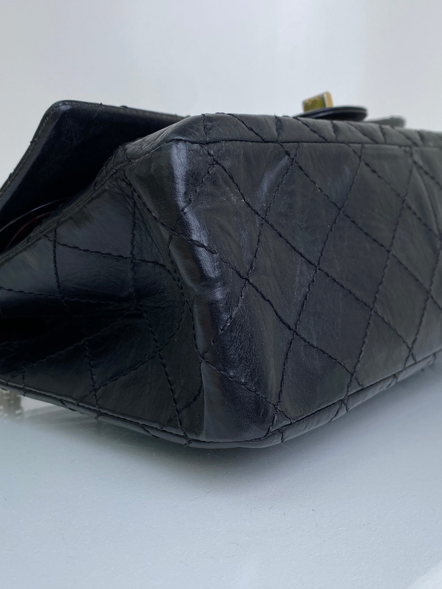 Chanel Black Reissue Medium Flap Bag GHW