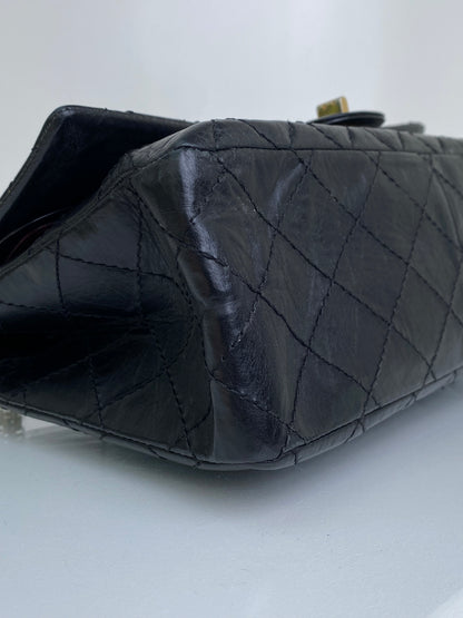 Chanel Black Reissue Medium Flap Bag GHW