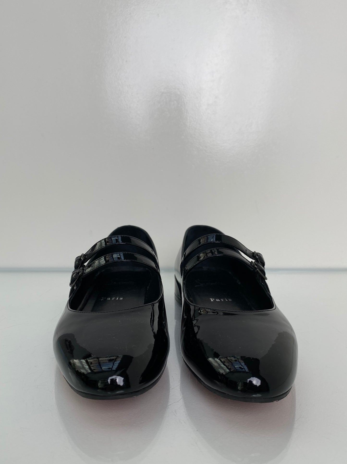 Christian Louboutin Black Sweet Jane Pumps, 40