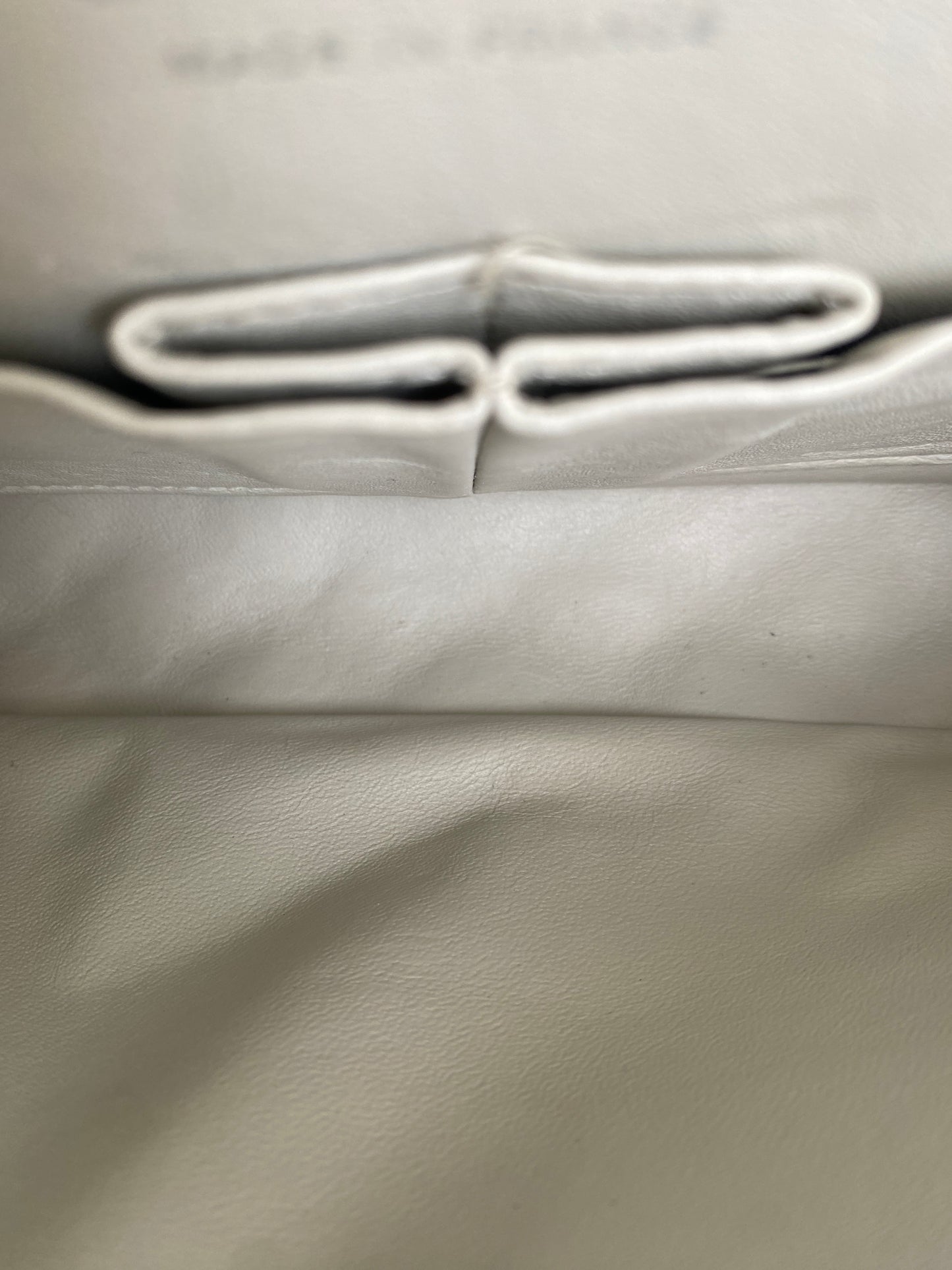 Chanel Ivory Medium Caviar Classic Double Flap SHW