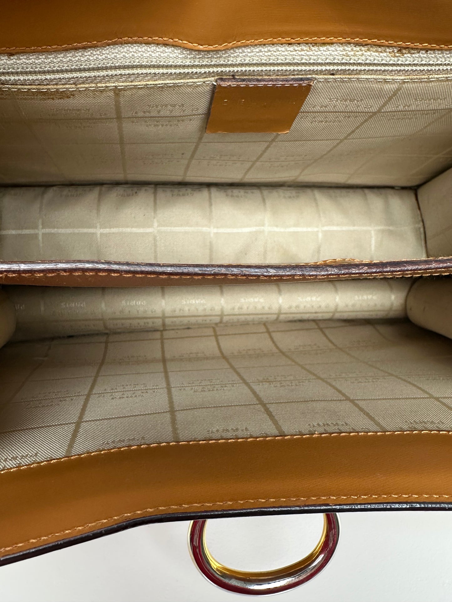 Celine Gold Calfskin Shoulder Bag GHW (As Is)