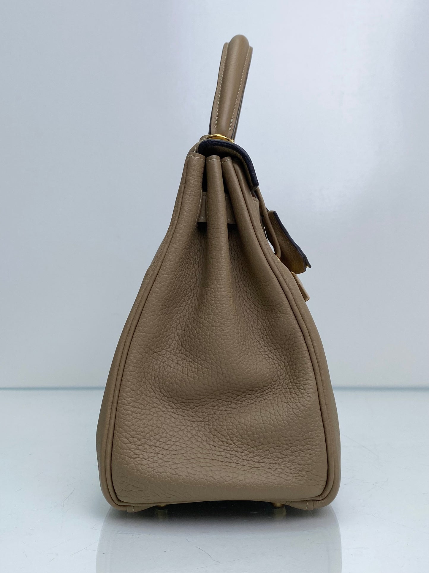 Hermes Kelly 28 Trench Togo GHW #A