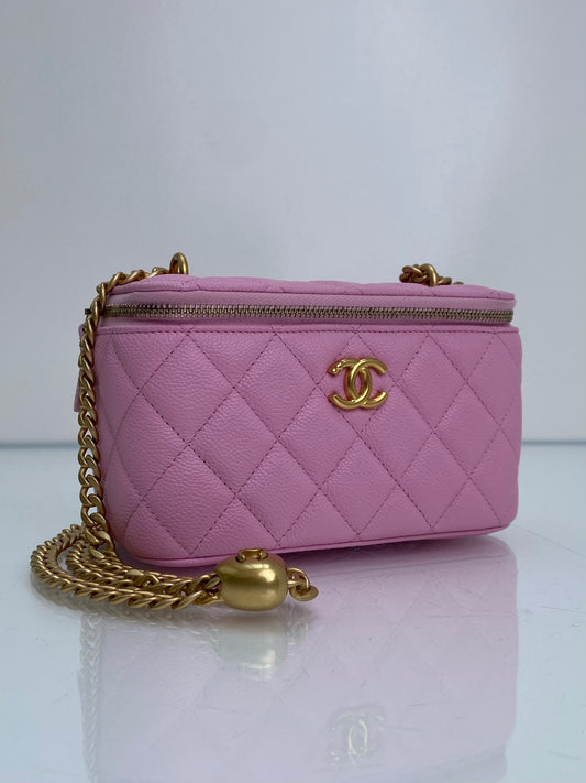 Chanel Pink Caviar Coco Crush Vanity GHW
