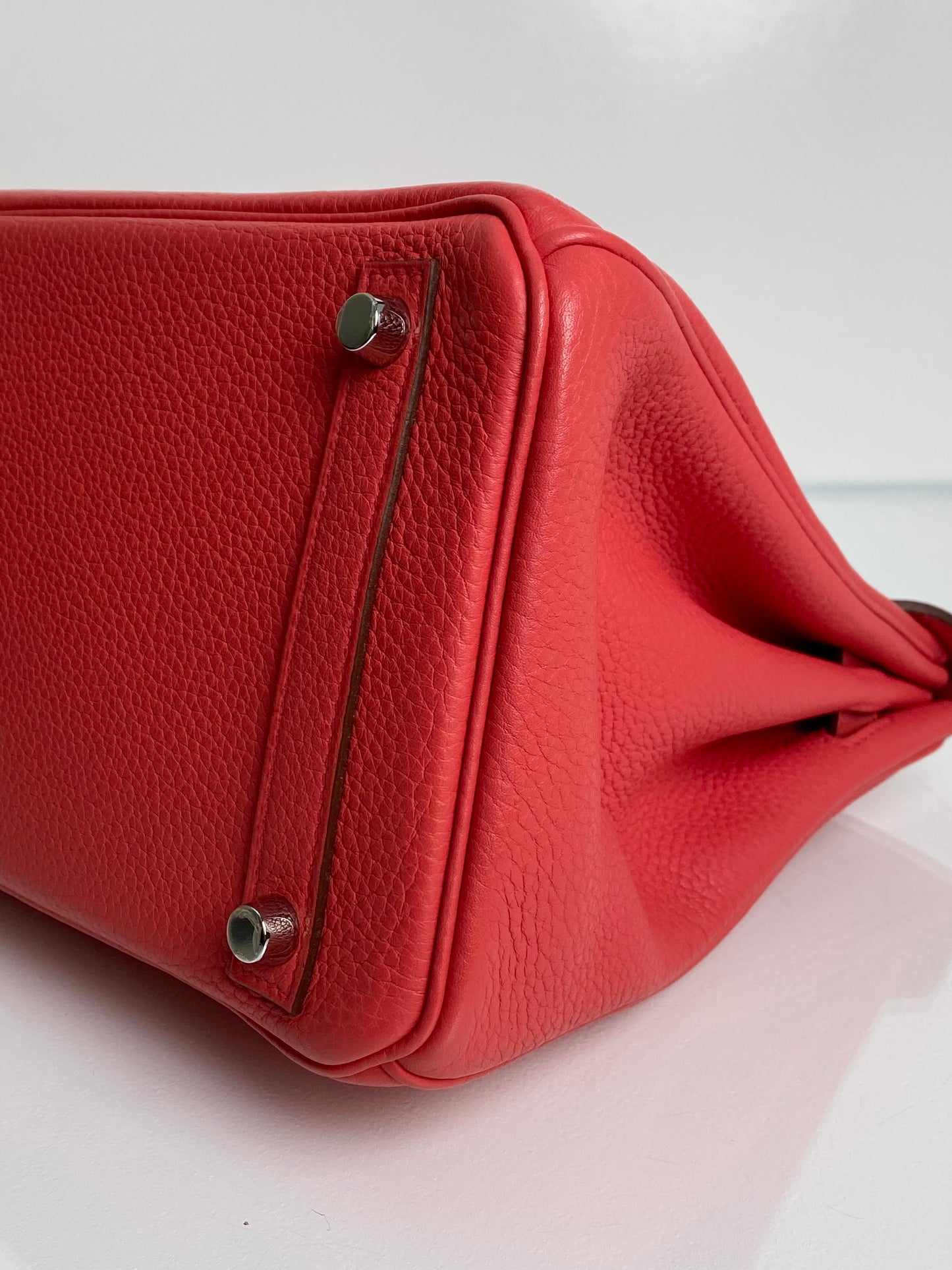 Hermes Birkin 30 Rose Jaipur Togo PHW #M