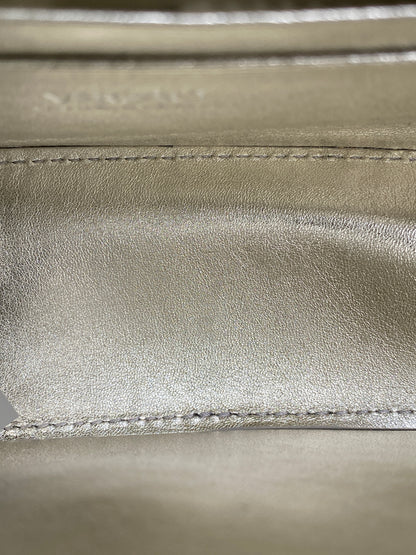 Versace Silver La Medusa Embossed Mini Top Handle Bag SHW