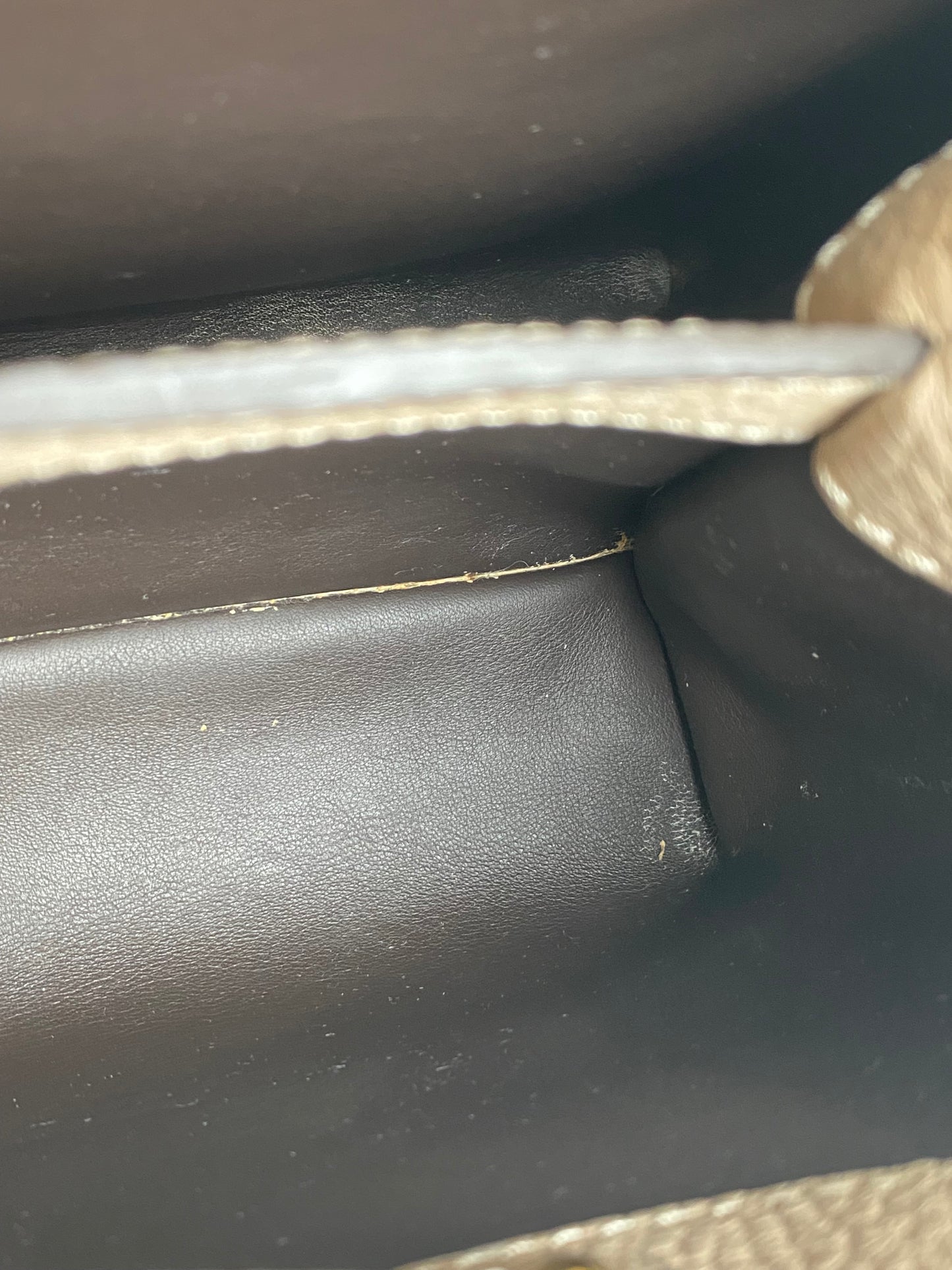 Louis Vuitton Galet Capucines Bag MM w/ Strap GHW